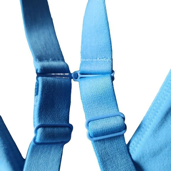 Fabletics All Day Every Day Bra Blue Blue Women's L - Picture 8 of 11